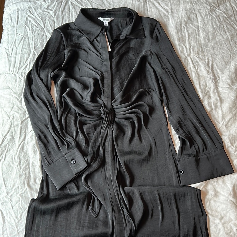 BB Dakota by Steve Madden Tie Front Dress